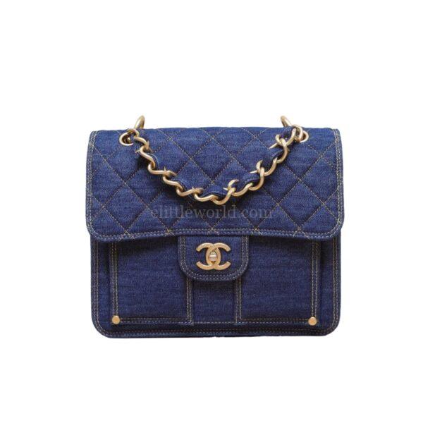 【二手】CHANEL 牛仔雙肩包 RR2073