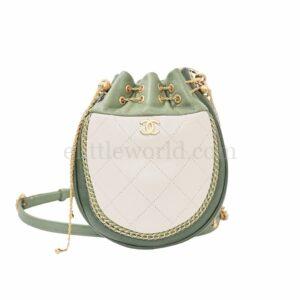 【二手】 CHANEL SUNNY STROLL鏈條水桶袋 A69986 E4732