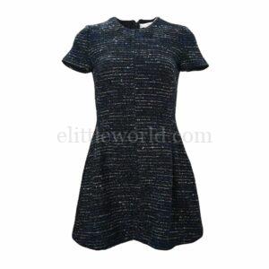 【二手】CHRISTIAN DIOR 短袖連身裙 42 E6042