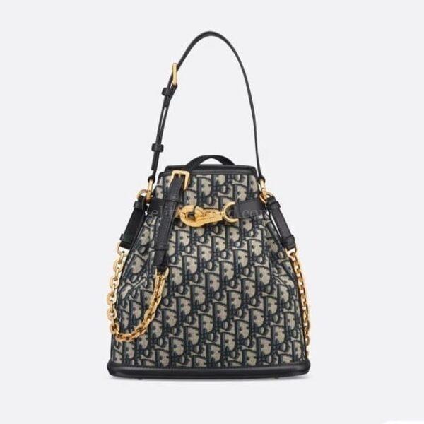 【全新】CHRISTIAN DIOR C'EST DIOR 中號水桶袋 E18740