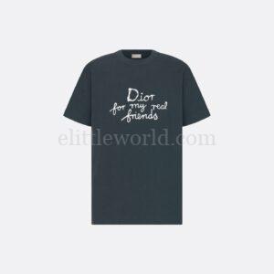 【全新】CHRISTIAN DIOR DIOR AND HYLTON NEL 寬鬆剪裁 T 恤 13A E23447
