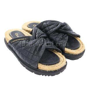 【二手】CHRISTIAN DIOR DTWIST 拖鞋 37 E9057