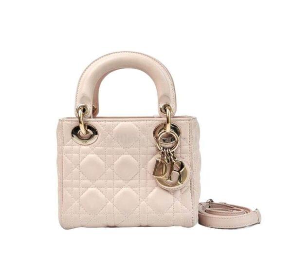 【二手】CHRISTIAN DIOR LADY DIOR 小號手提袋 YY1934