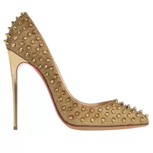 【二手】CHRISTIAN LOUBOUTIN 金屬鉚釘高跟 39