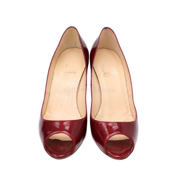 【二手】CHRISTIAN LOUBOUTIN 露趾高跟鞋 E15158