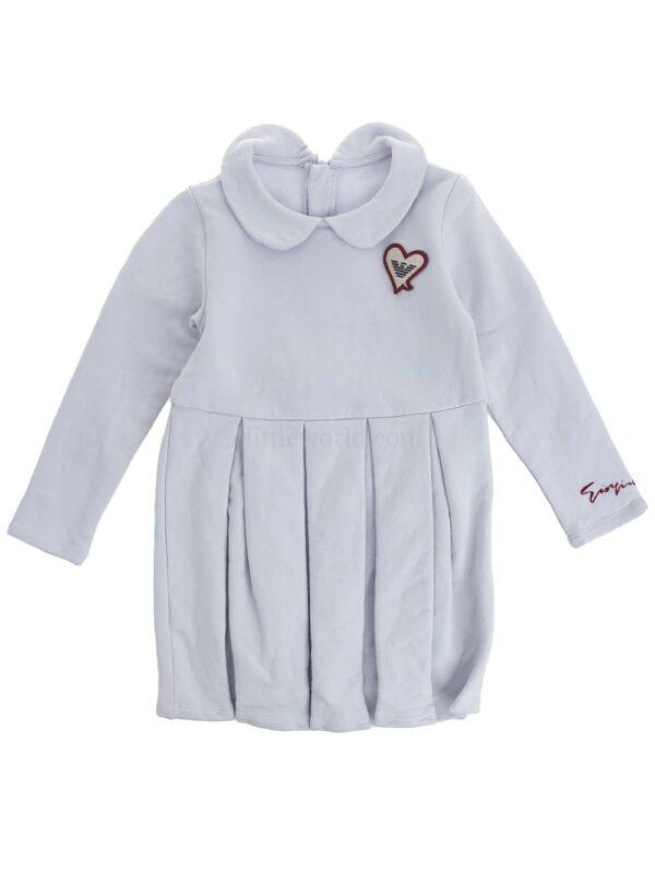 【二手】EMPORIO ARMANI KIDS 徽標貼花連衣裙 2Y