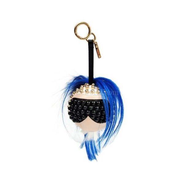 【二手】FENDI KARLITO 鑰匙圈 YY2005