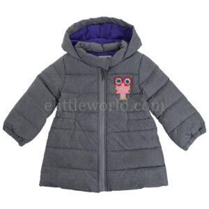 【二手】FENDI KIDS 圖案貼花羽絨外套 18M