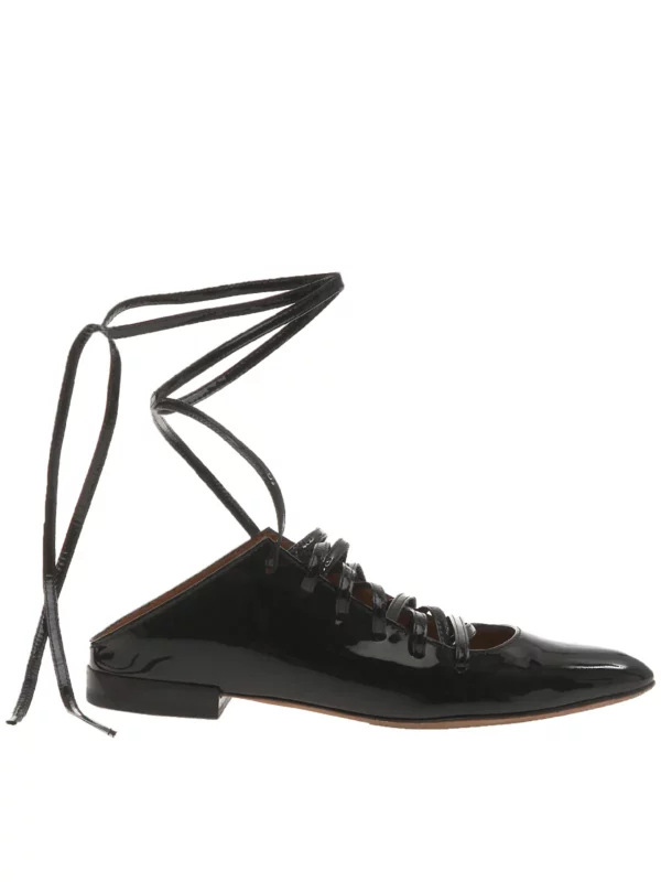 【二手】GIVENCHY 綁帶穆勒鞋 36