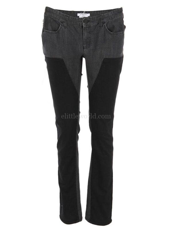【二手】GIVENCHY 拼接緊身牛仔褲 38