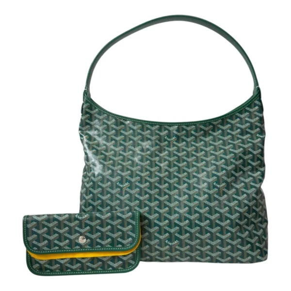 【二手】GOYARD BOHEME HOBO 綠色 肩背包 PD2366