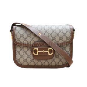 【二手】GUCCI 馬銜扣 1955 小號肩揹袋 ‎602204 VV1110