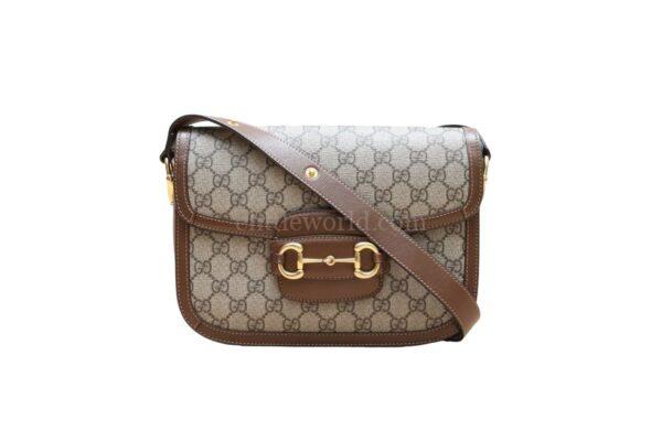 【二手】GUCCI 馬銜扣 1955 小號肩揹袋 ‎602204 VV1110