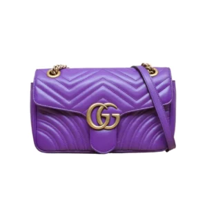 【二手】GUCCI GG MARMONT 紫色肩背袋 PD2267