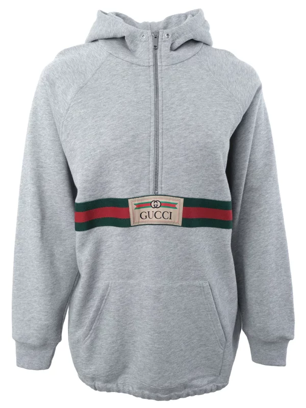 【二手】GUCCI KIDS GUCCI 標籤連帽衫 12Y