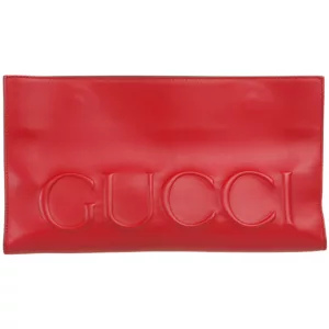 【二手】GUCCI LOGO 飾手拿包