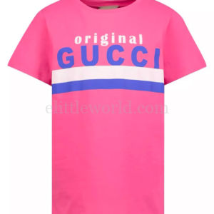 【全新】GUCCI LOGO印花童裝T恤 10Y S1972