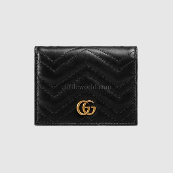 【全新】GUCCI MARMONT 卡片銀包 466492 E12590