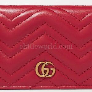 【全新】GUCCI MARMONT 卡片銀包 466492 E12591