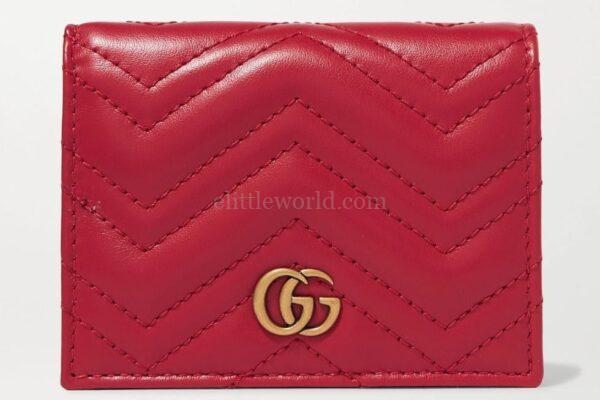 【全新】GUCCI MARMONT 卡片銀包 466492 E12591