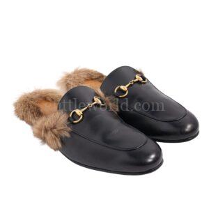 【二手】GUCCI PRINCETOWN 男士半拖鞋 9.5 E13415