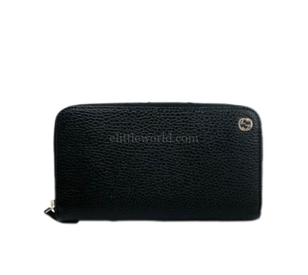 【二手】GUCCI 拉鍊長銀包 RR1972