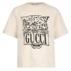 【二手】GUCCI 老虎童裝T恤 8 S1330