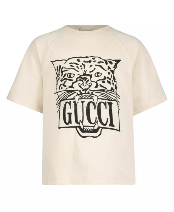 【二手】GUCCI 老虎童裝T恤 8 S1330