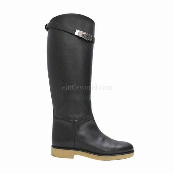 【二手】HERMES BOTTES FAUSTINE 長靴 37 E23465