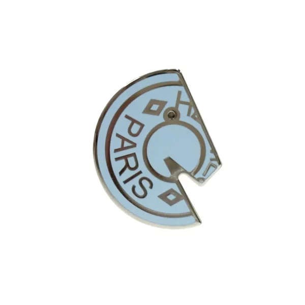 【二手】HERMES CARROUSEL 淺藍色 胸針 PD2415