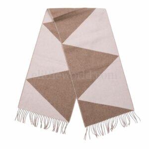 【全新】HERMES CASAQUE ZIG ZAG 羊絨圍巾 E23361