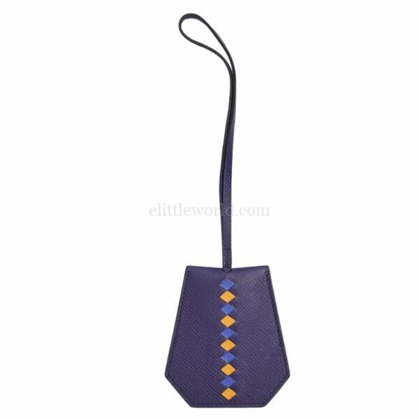 【二手】HERMÈS CLOCHETTE CLES PETIT TRESSAGE 鑰匙扣掛飾 E22539