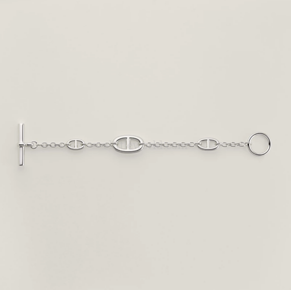 【全新】HERMES FARANDOLE 純銀手鍊 SH E23248