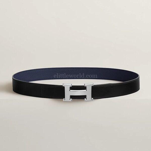【全新】HERMES H皮帶釦 & 雙面皮腰帶 32MM E12598