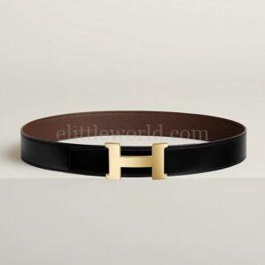 【全新】HERMES H皮帶釦 & 雙面皮腰帶 38MM E12578