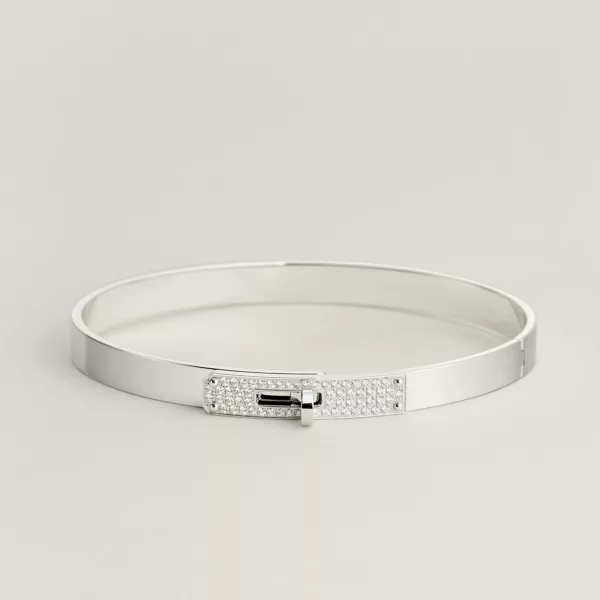 【二手】HERMES KELLY 小號鑽石手鐲 ST RR2317