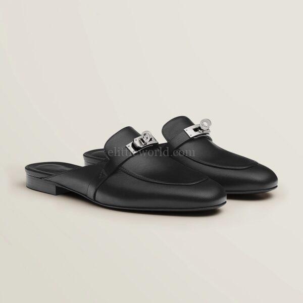 【全新】 HERMES OZ 半拖鞋 35.5 B1162