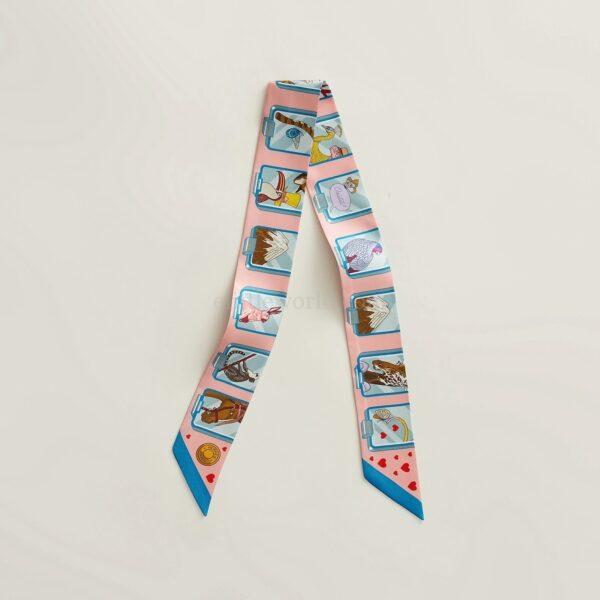 【全新】HERMES STORY TWILLY 絲巾 E9038