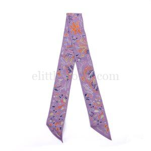 【未使用品】HERMES TWILLY ISOLA DI PRIMAVERA 絲巾 E15534