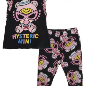 【二手】HYSTERIC MINI 圖案印花套裝 100