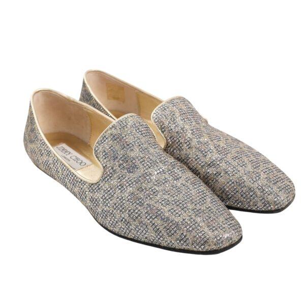 【二手】JIMMY CHOO 平底鞋 37 E13438