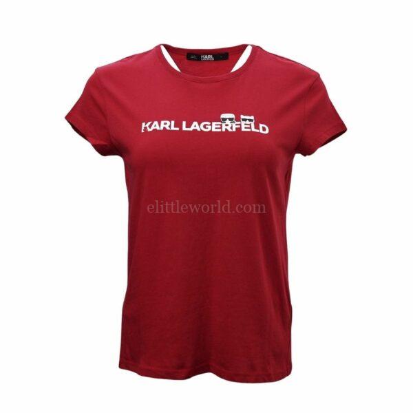 【二手】KARL LAGERFELD LOGO T恤 XS E7524
