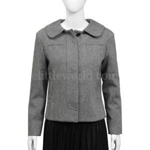 【二手】LOUIS VUITTON 羊絨混紡外套 34 E22400
