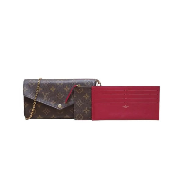【二手】LOUIS VUITTON FELICIE POCHETTE 斜背包 PD2268