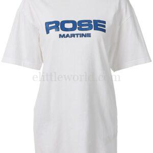 【二手】MARTINE ROSE 超大款LOGO印花T恤 M