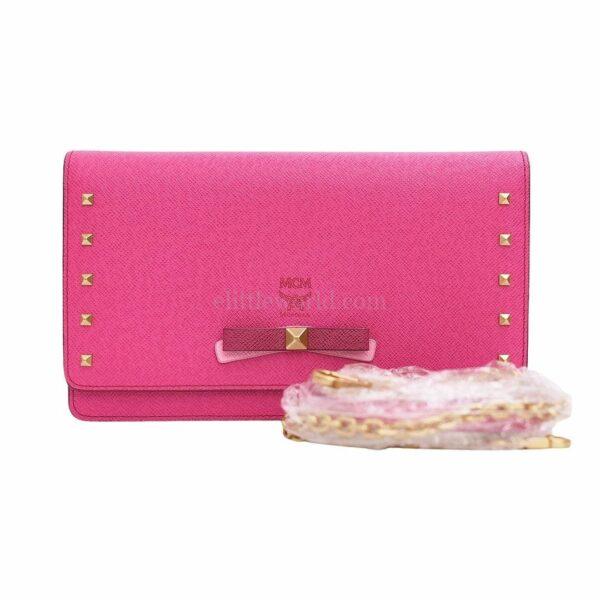 【全新】MCM 鏈條錢包 E21797