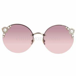 【二手】MIU MIU 晶飾鑲嵌太陽眼鏡