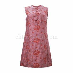 【未使用品】MIU MIU 花卉連衣裙 42 E10488