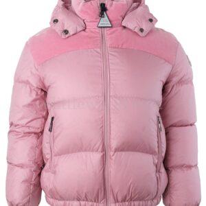 【二手】MONCLER KIDS 連帽羽絨填充夾克 10Y