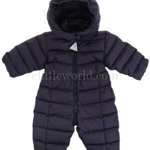 【二手】MONCLER KIDS 標貼填充連體外套 3-6M